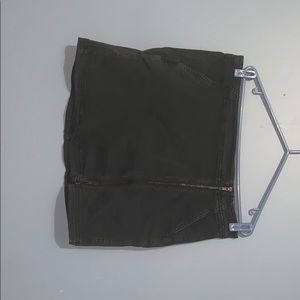 zip up skirt